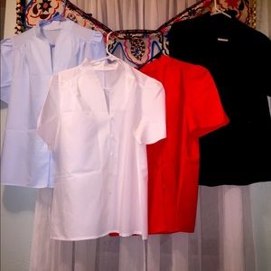 Multi colored blouses